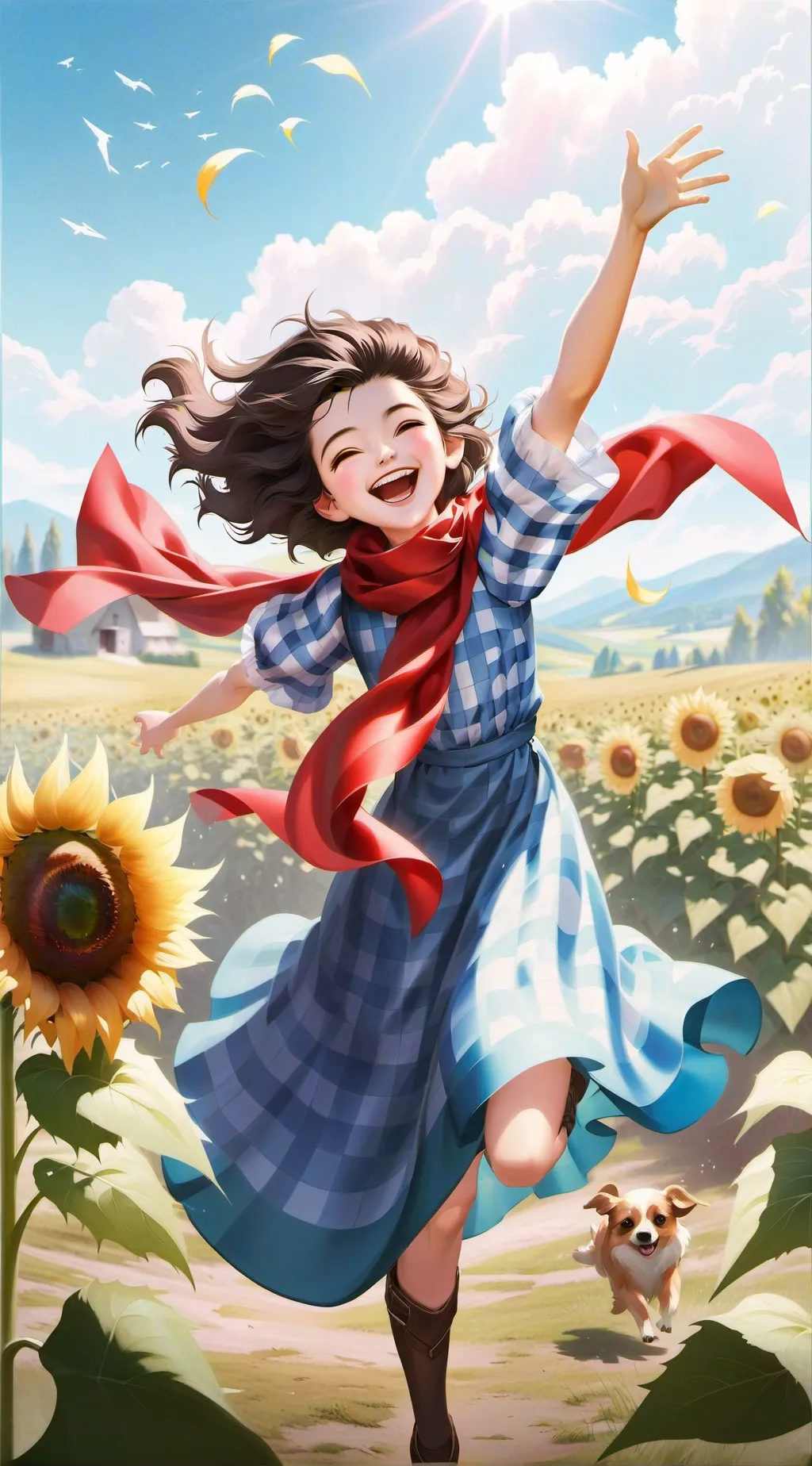 ai character: ʀɪᴀ 🐩🌼💐 background