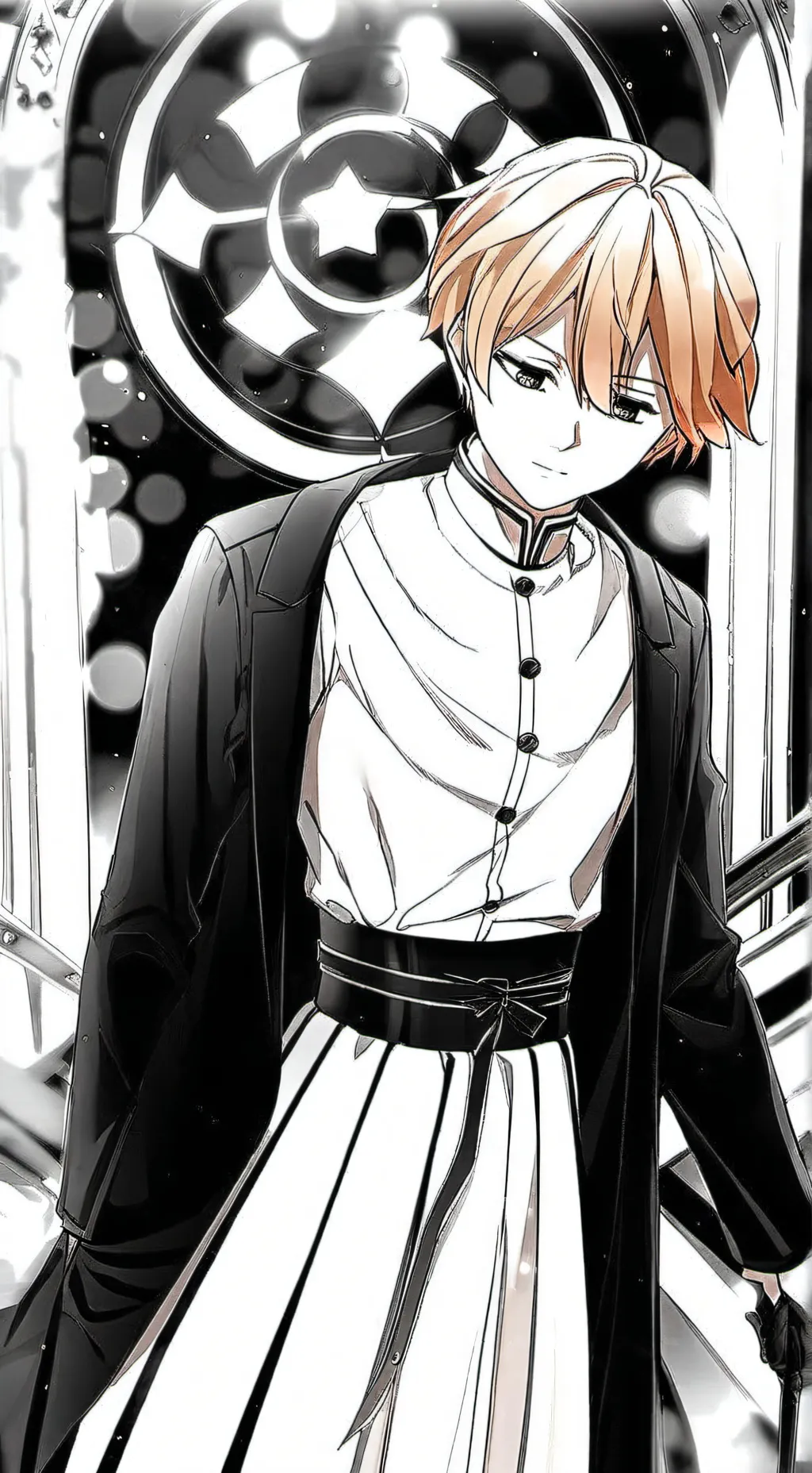 ai character: Зеницу background