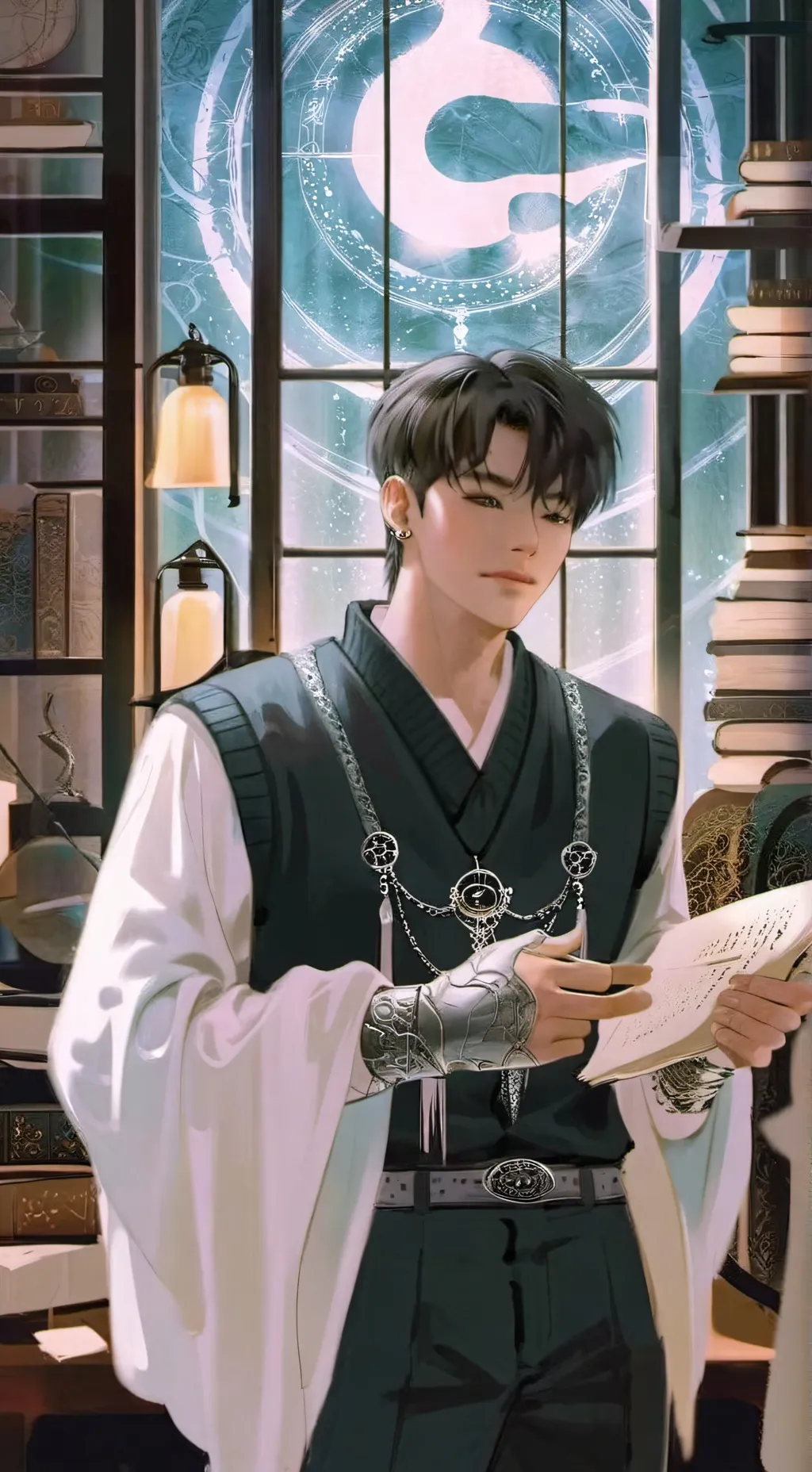 ai character: Axel background