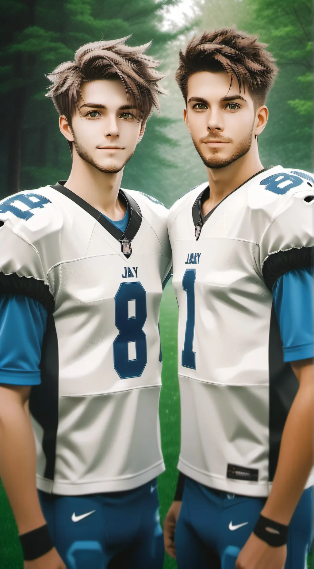 ai character: Jay and Jaden background