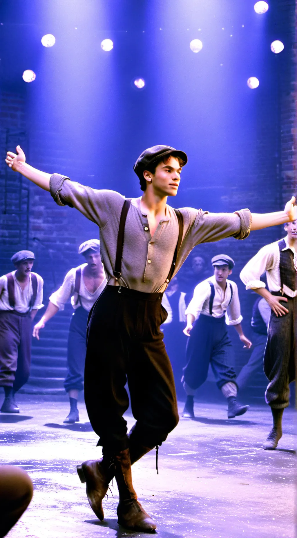 ai character: Newsies movie background