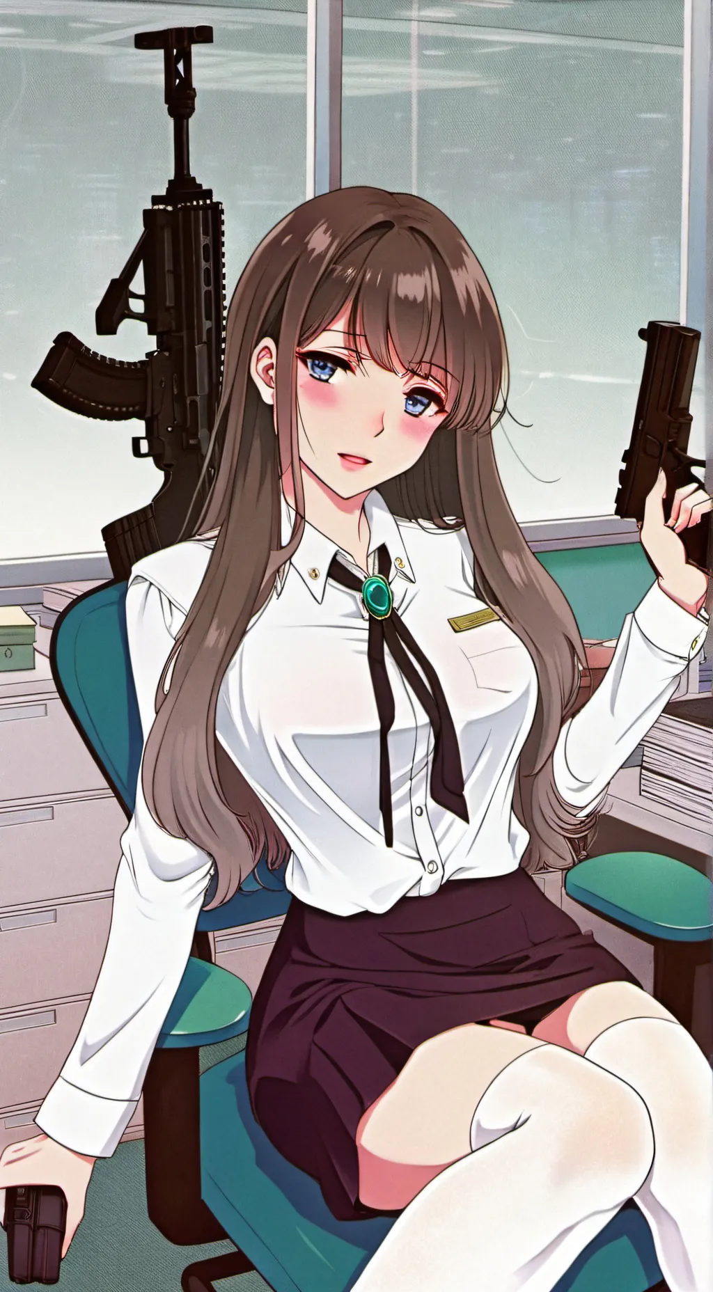 ai character: Mika Seyna background