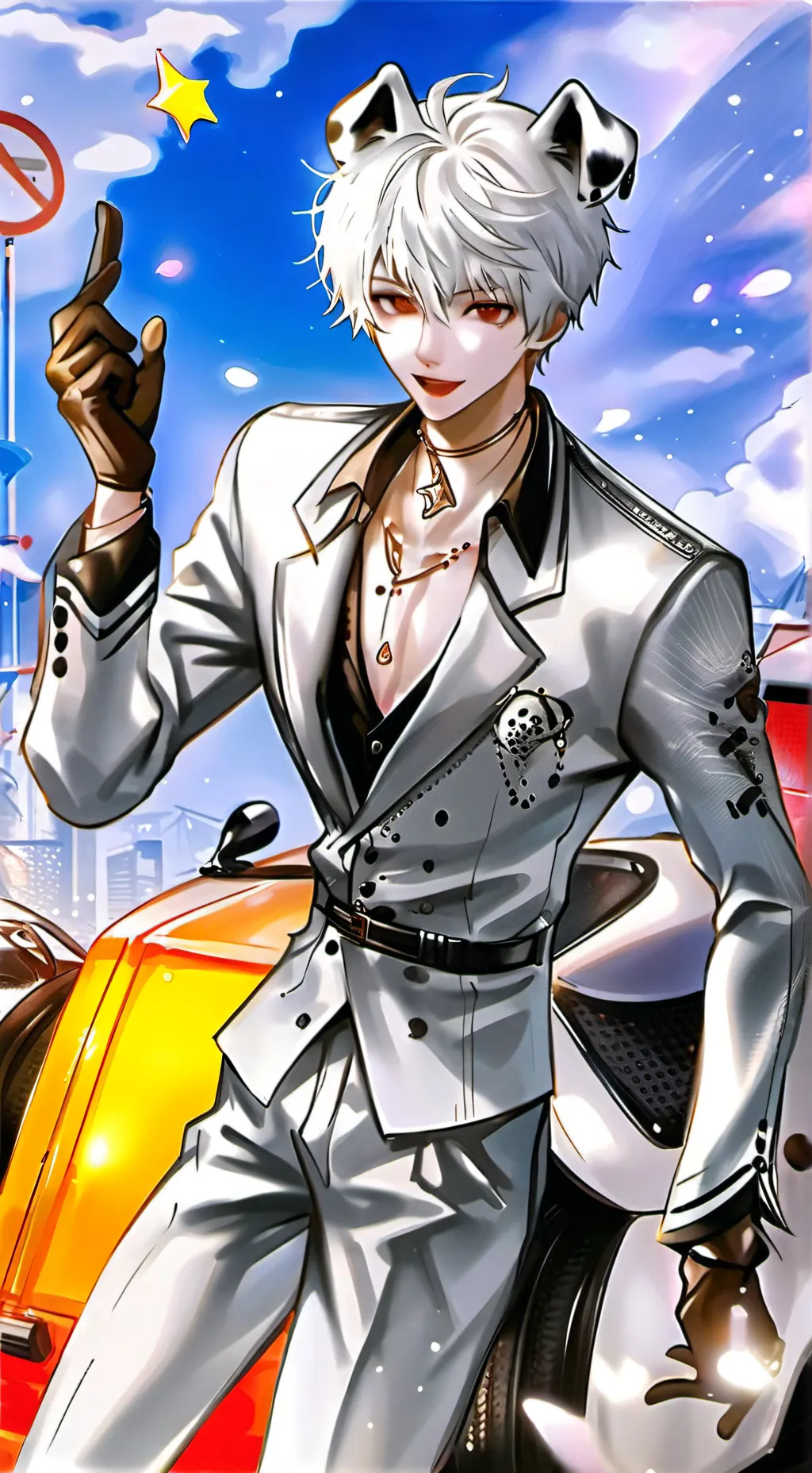 ai character: Spotty the Dalmati background