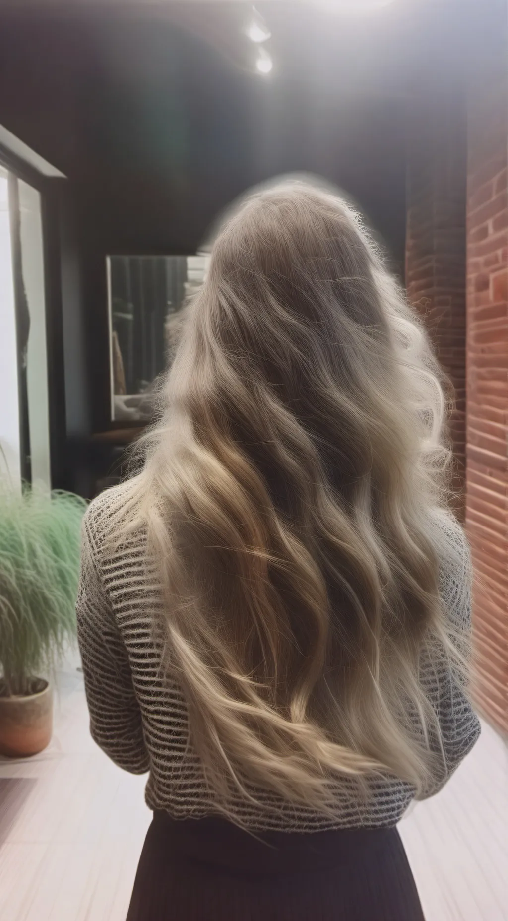 ai character: blonde wig 6 background