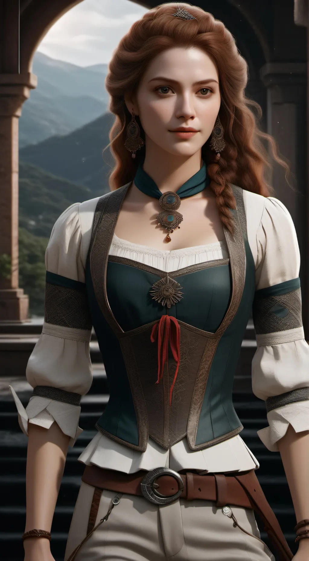 ai character: crk background