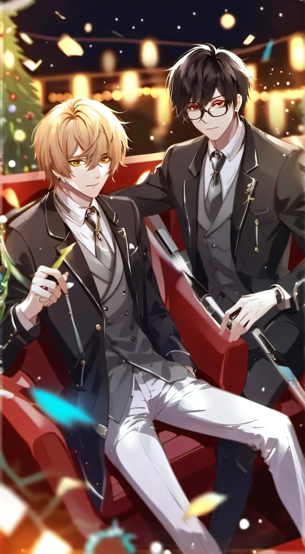 ai character: Hp y/n leaves  background