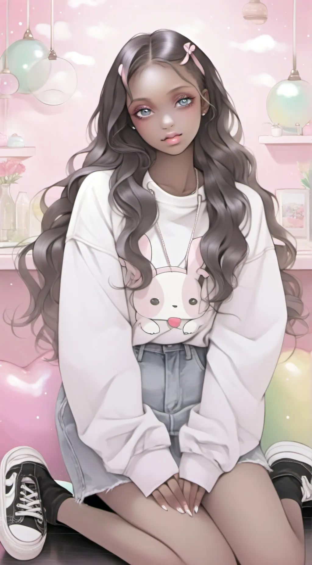 ai character: Zahra  background