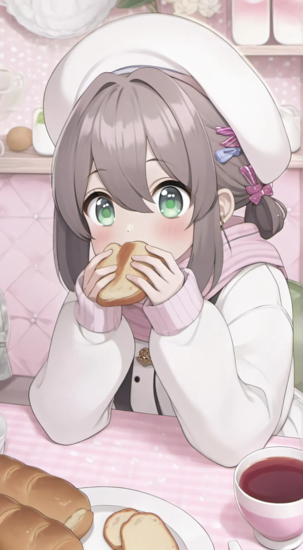 ai character: kayla background