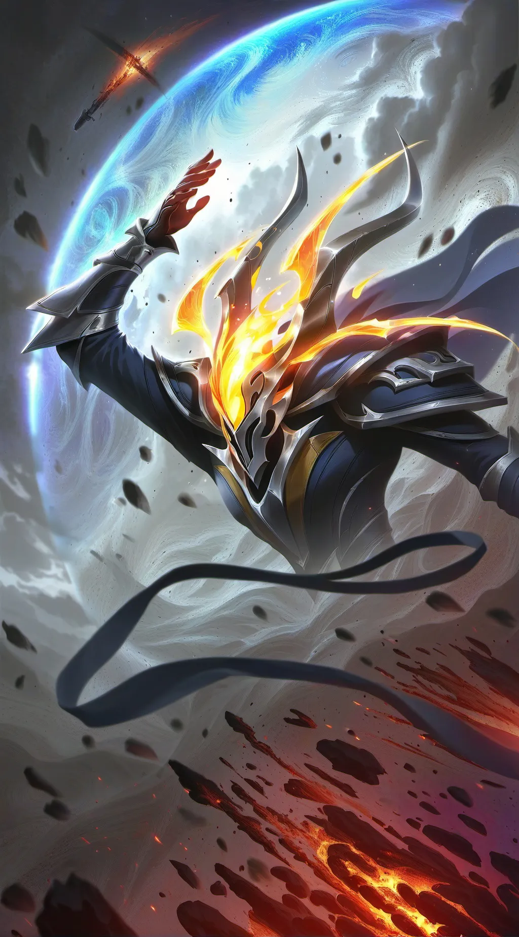 ai character: Re del fuoco (fail background