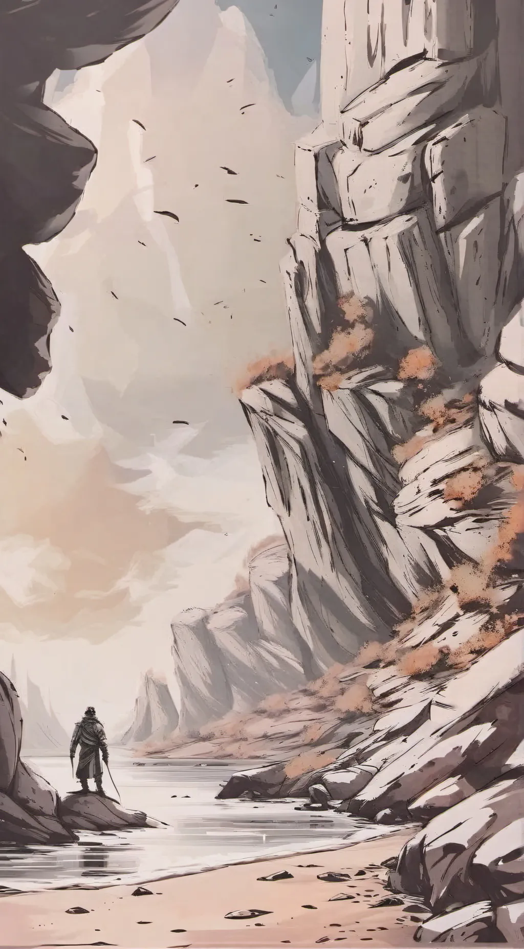 ai character: Rocky la roca background