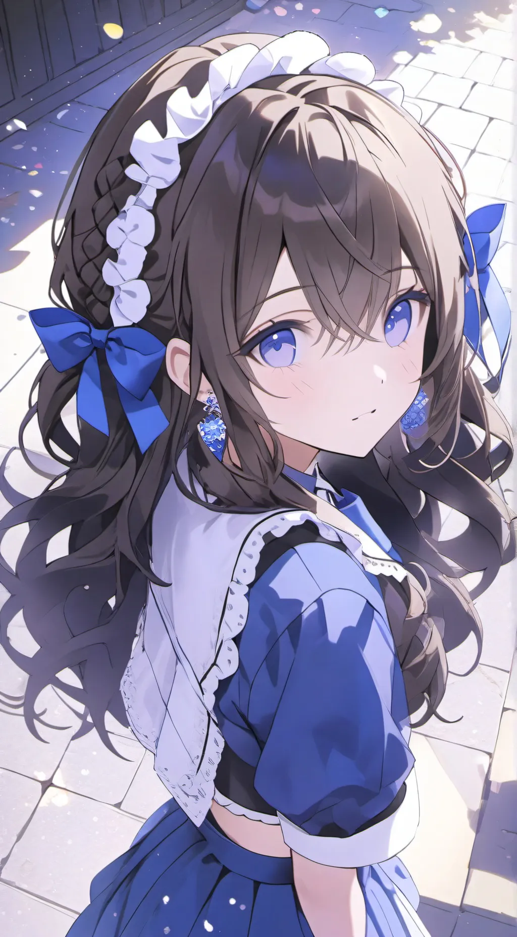 ai character: cinnamon  roll background