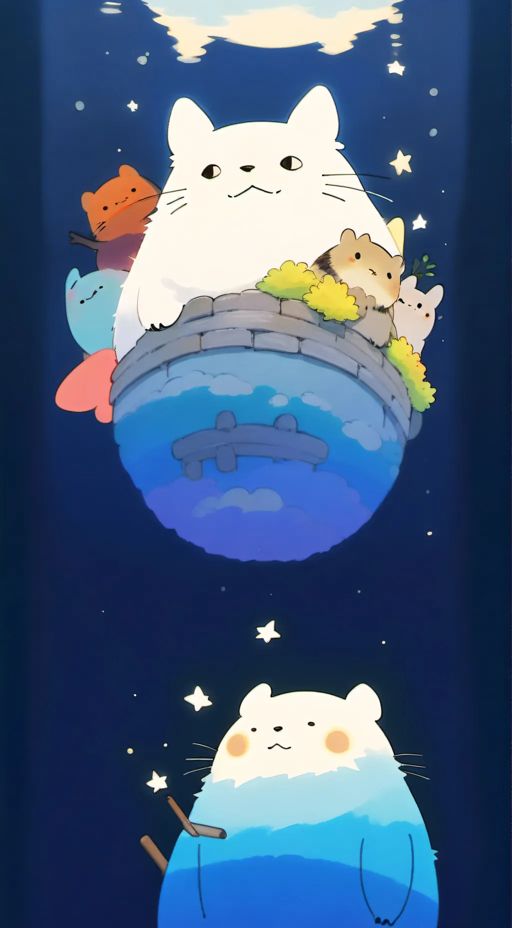 ai character: dekus bad mood  background