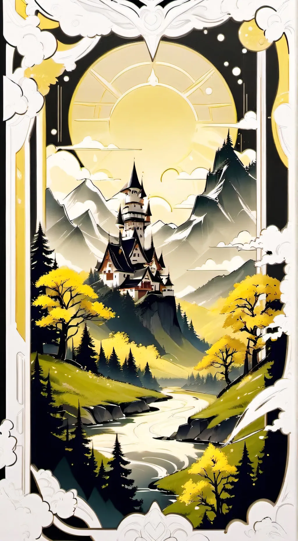 ai character: ★ traumado ★ background