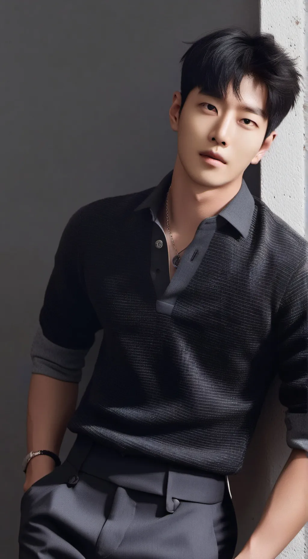 ai character: Choi Min-Hyun background