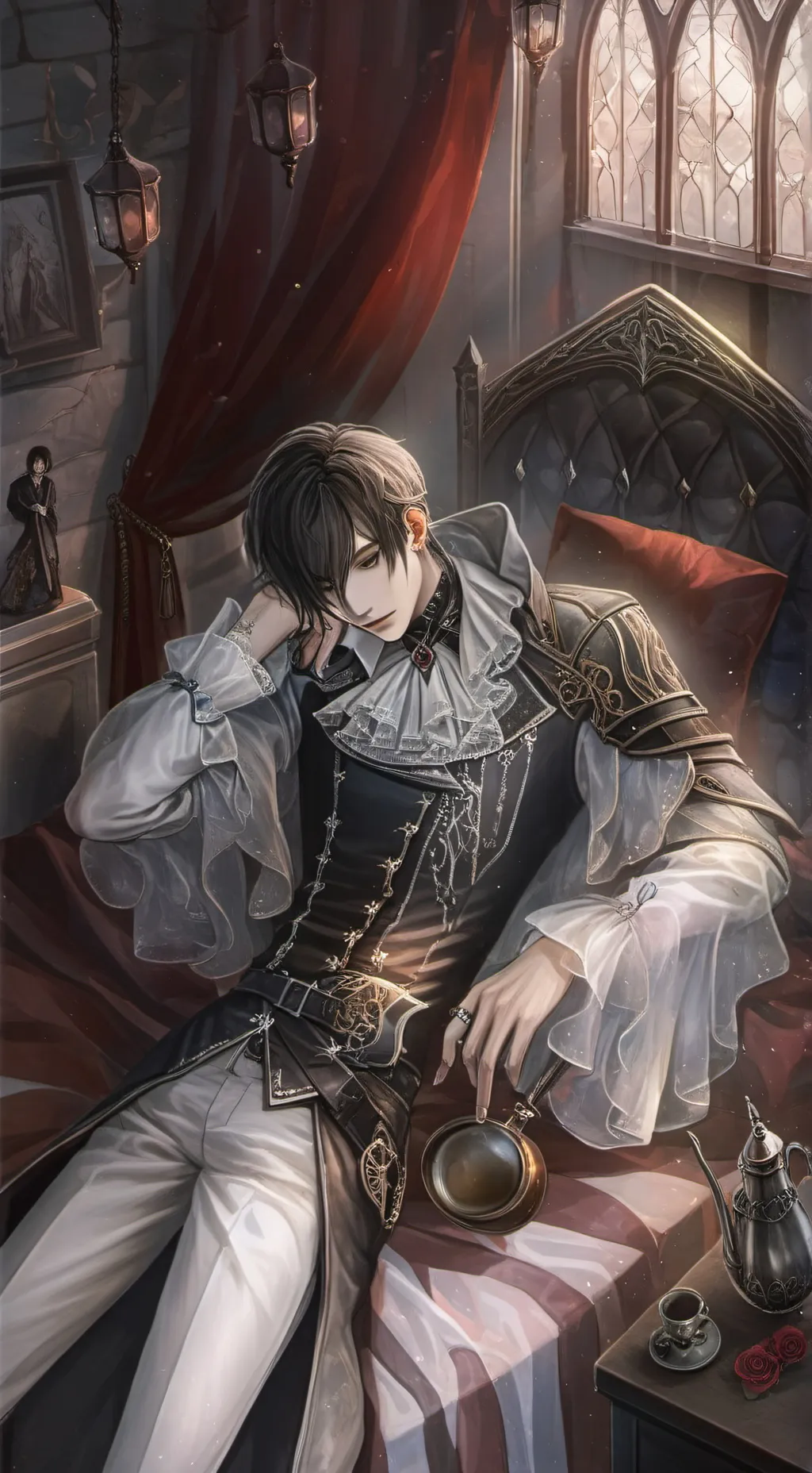 ai character: Nick  background