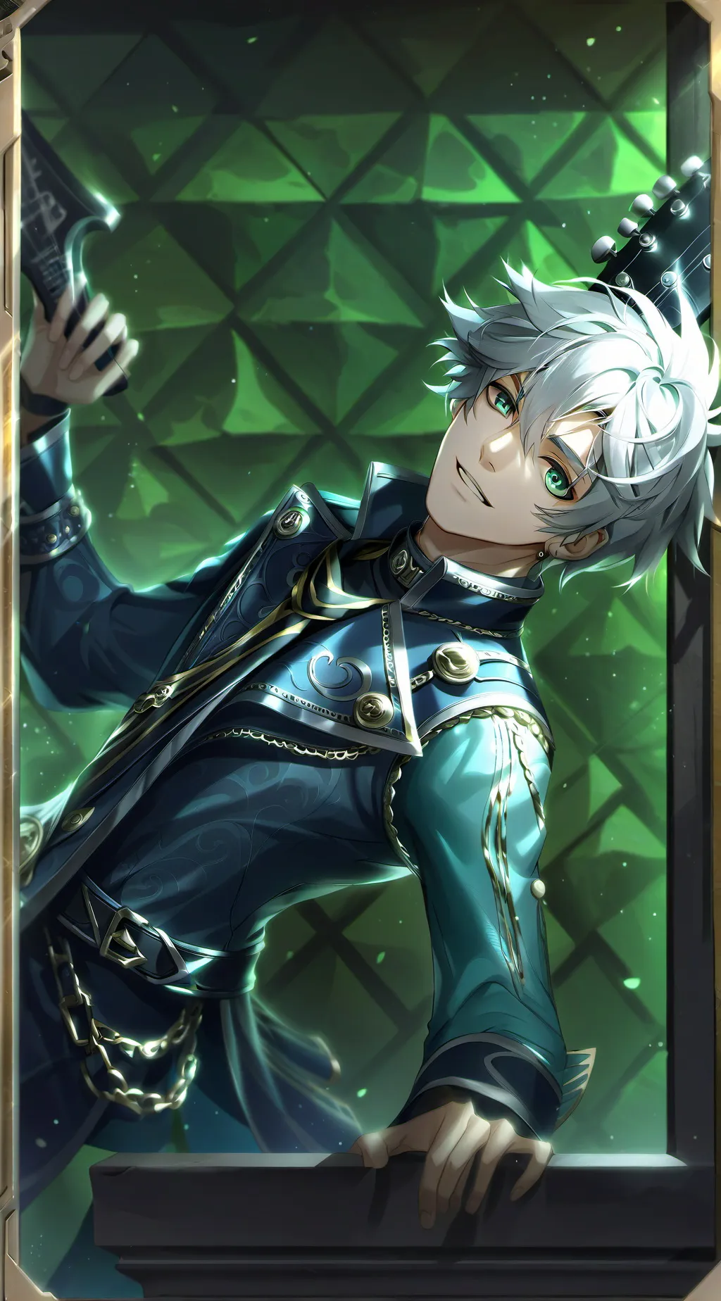 ai character: Koichi Hirose background