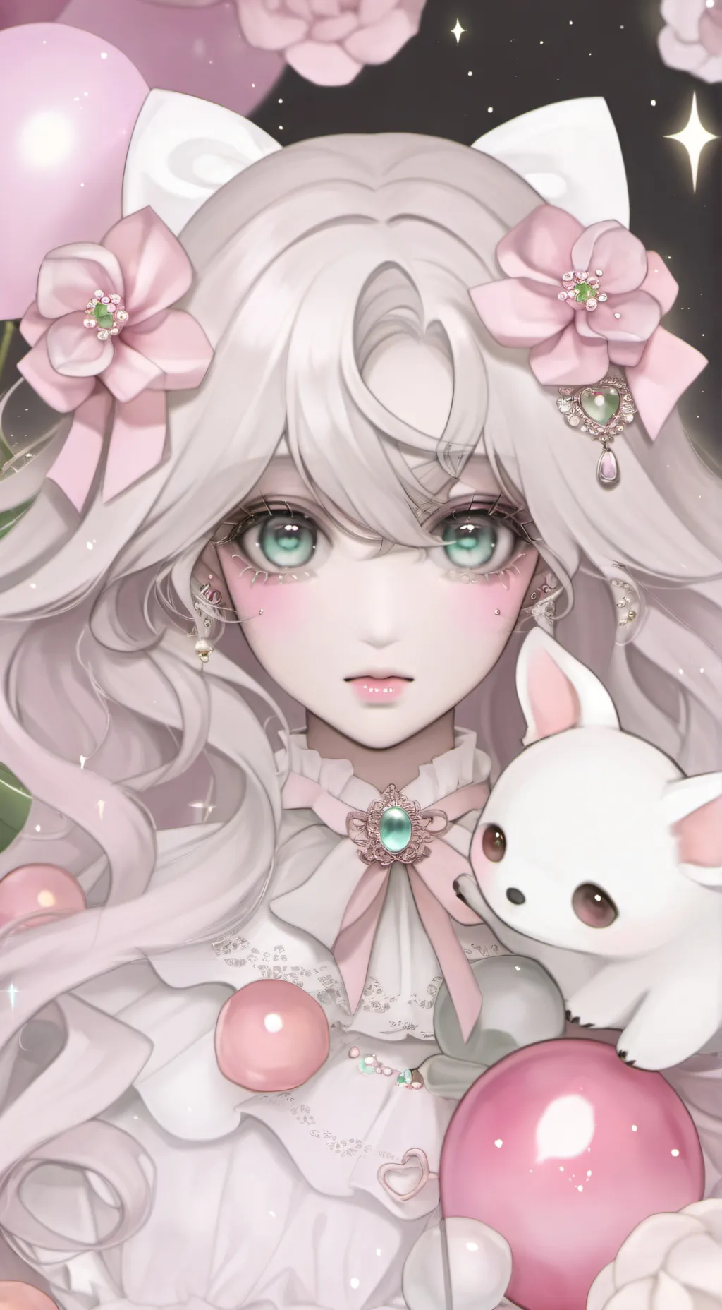 ai character:  кира background