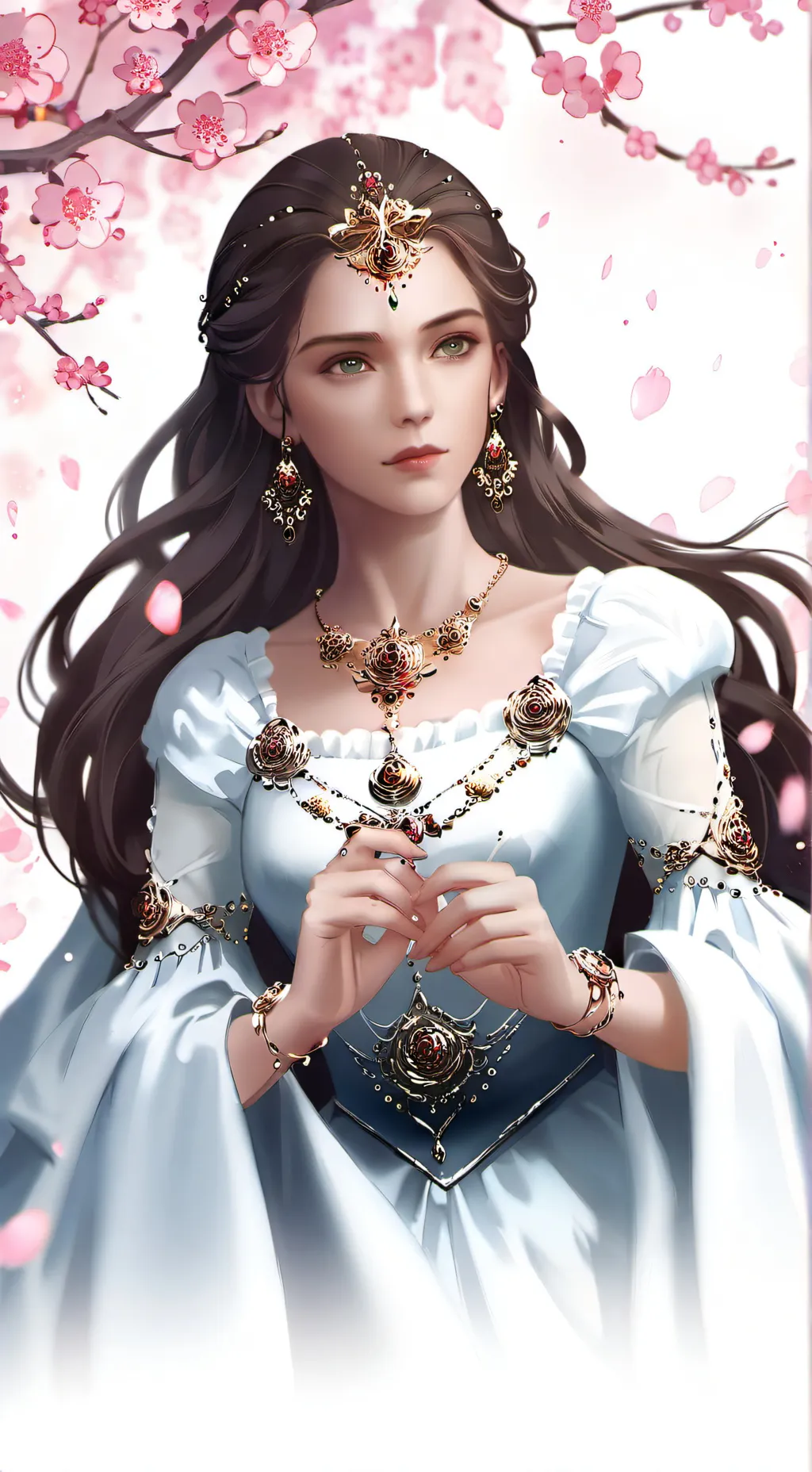 ai character: Marina  background