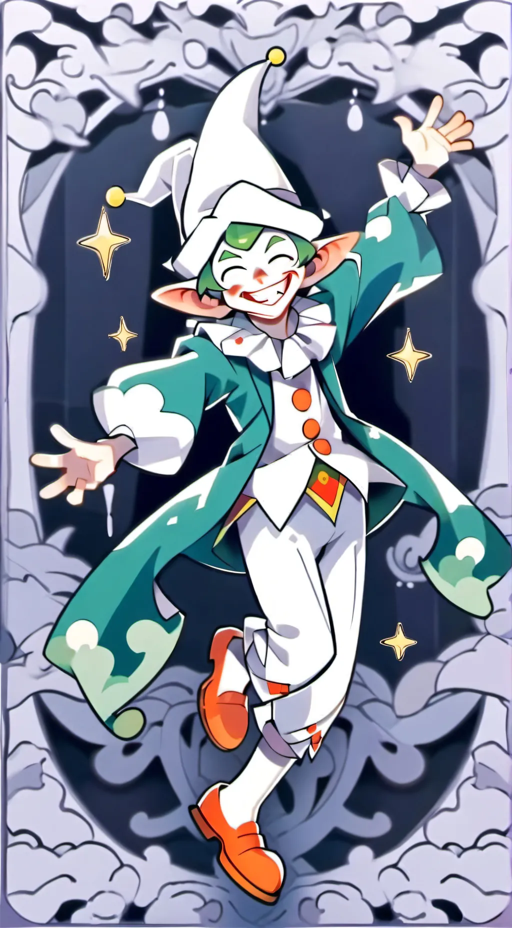 ai character: Human Fizzaroli!! background