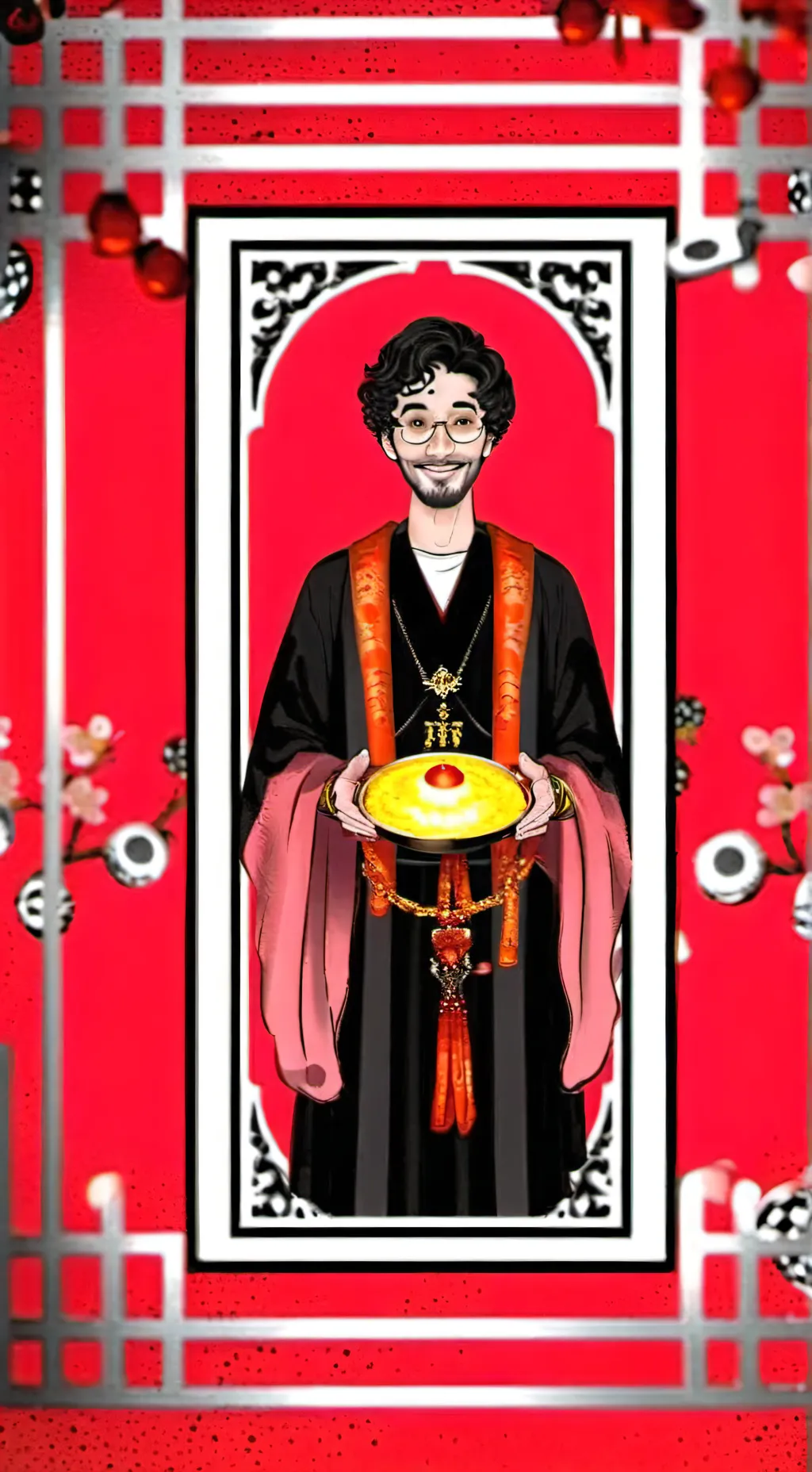 ai character: Billy eats background