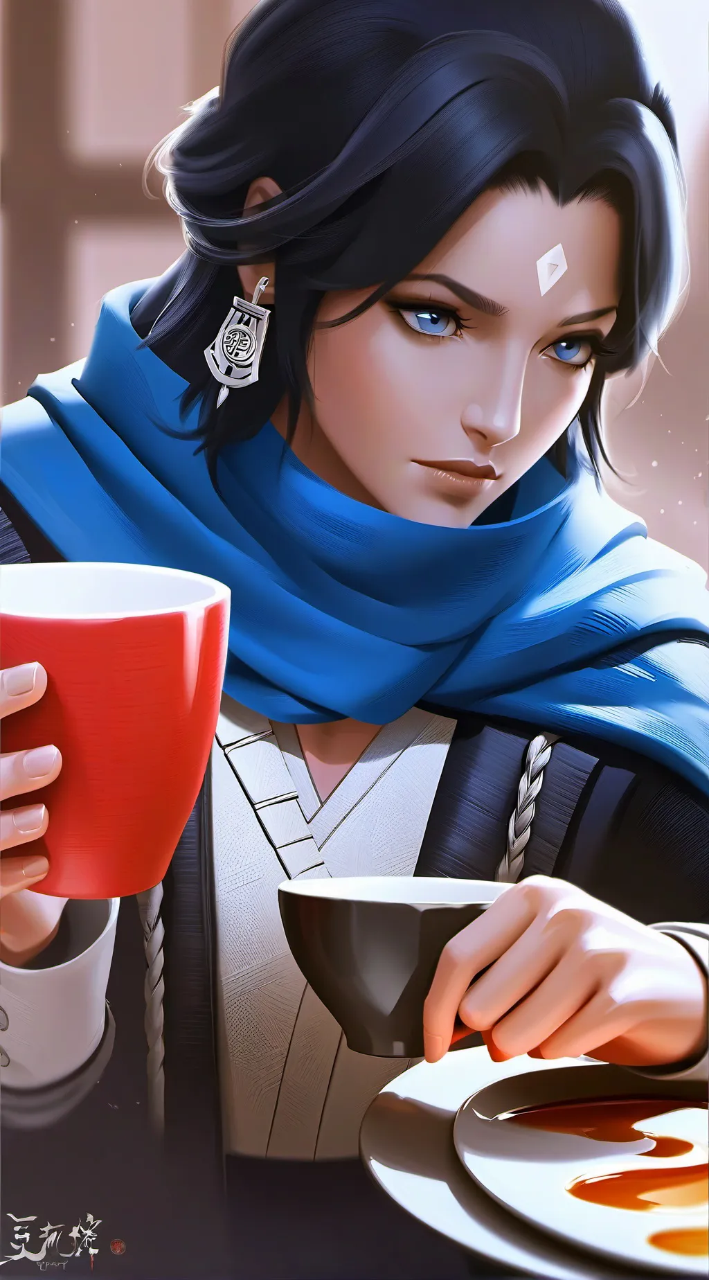 ai character: Camino background