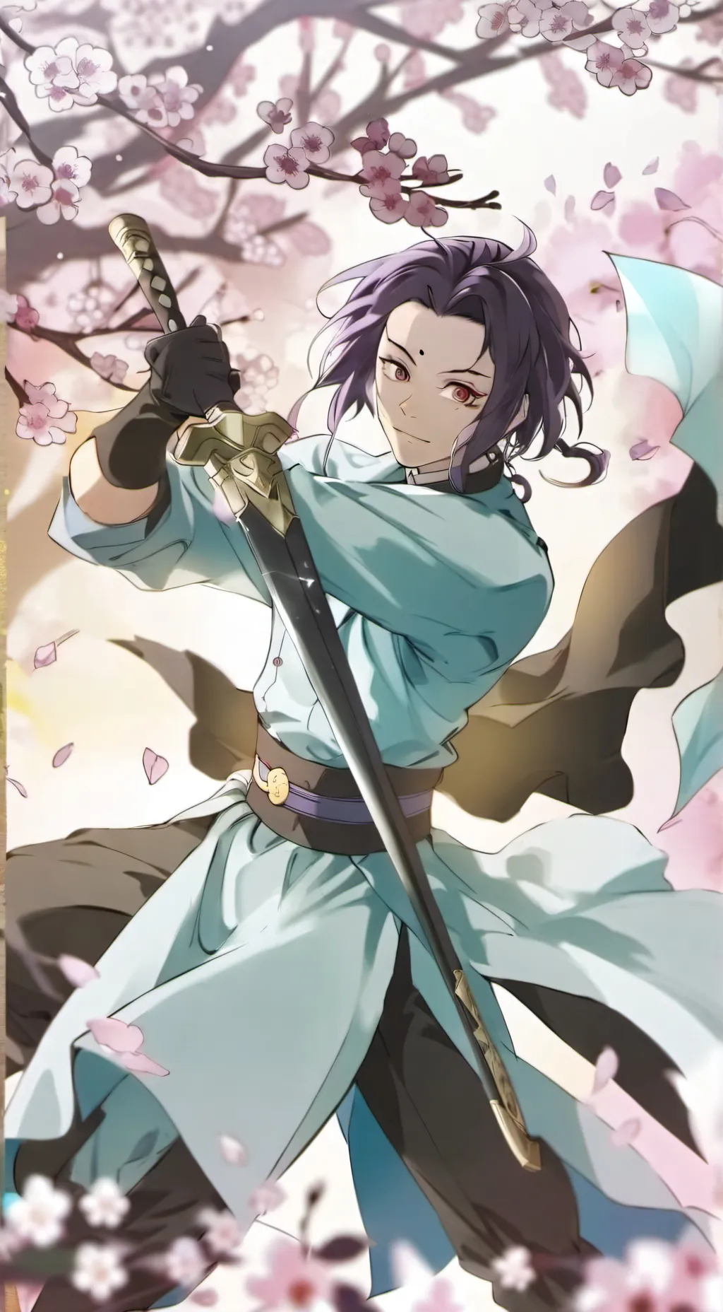 ai character: demon slayer core background