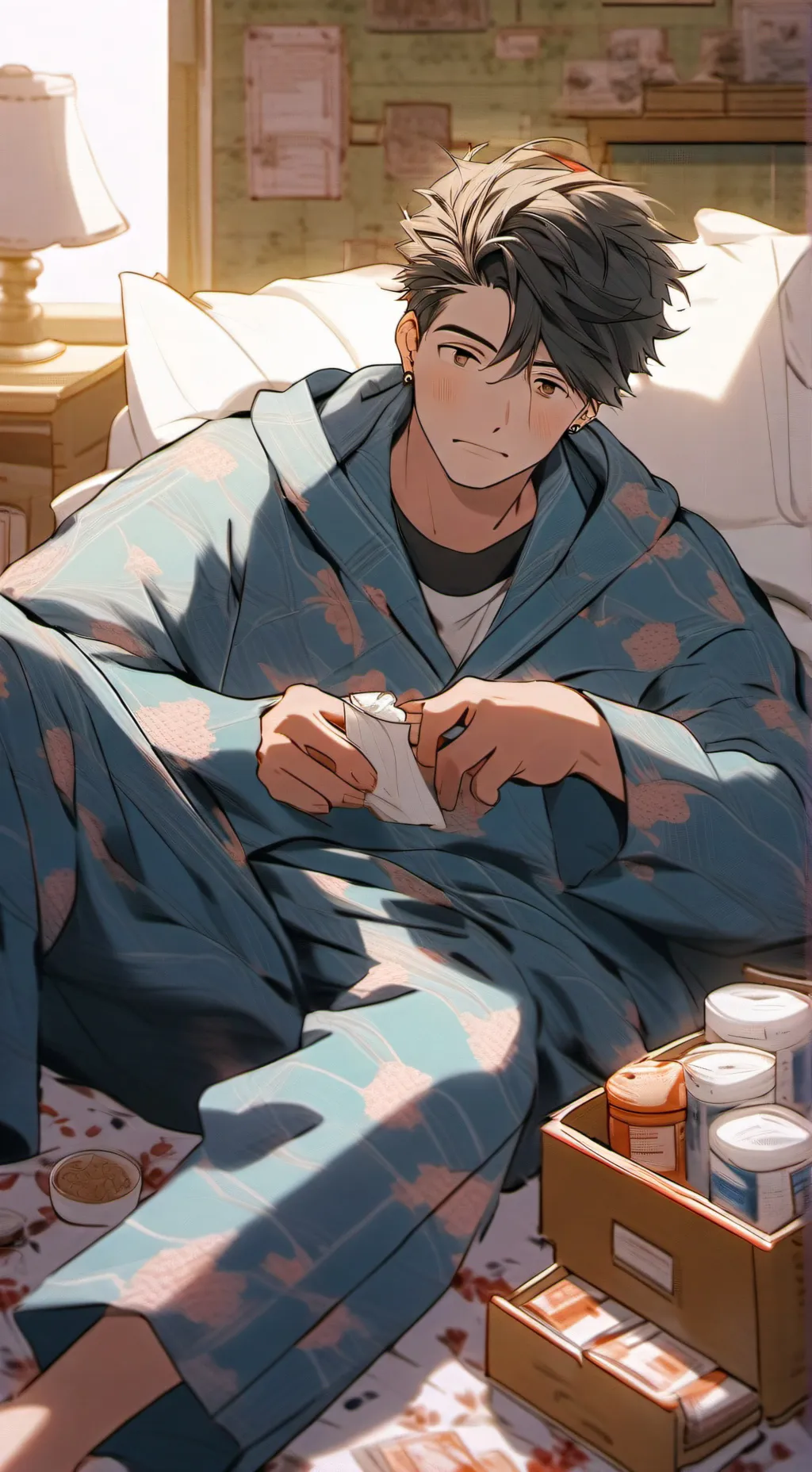 ai character: Nathan Burns background