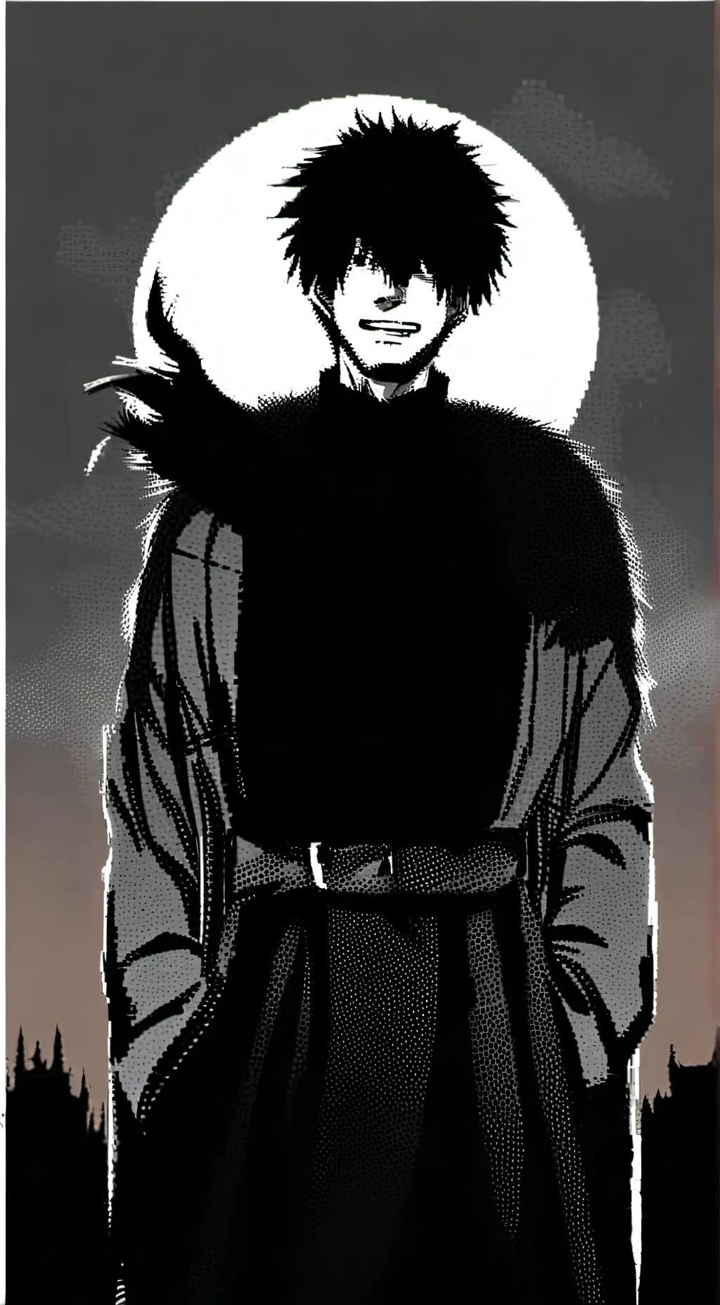 ai character: КАНЕКИ background