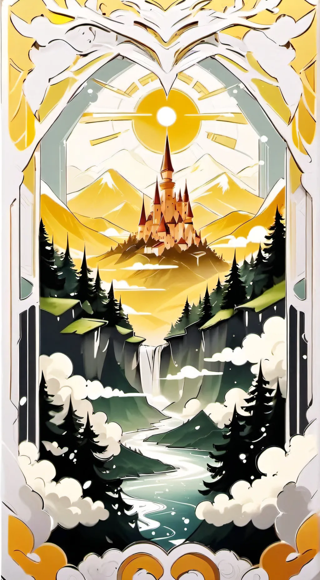 ai character: pilares vs demonio background