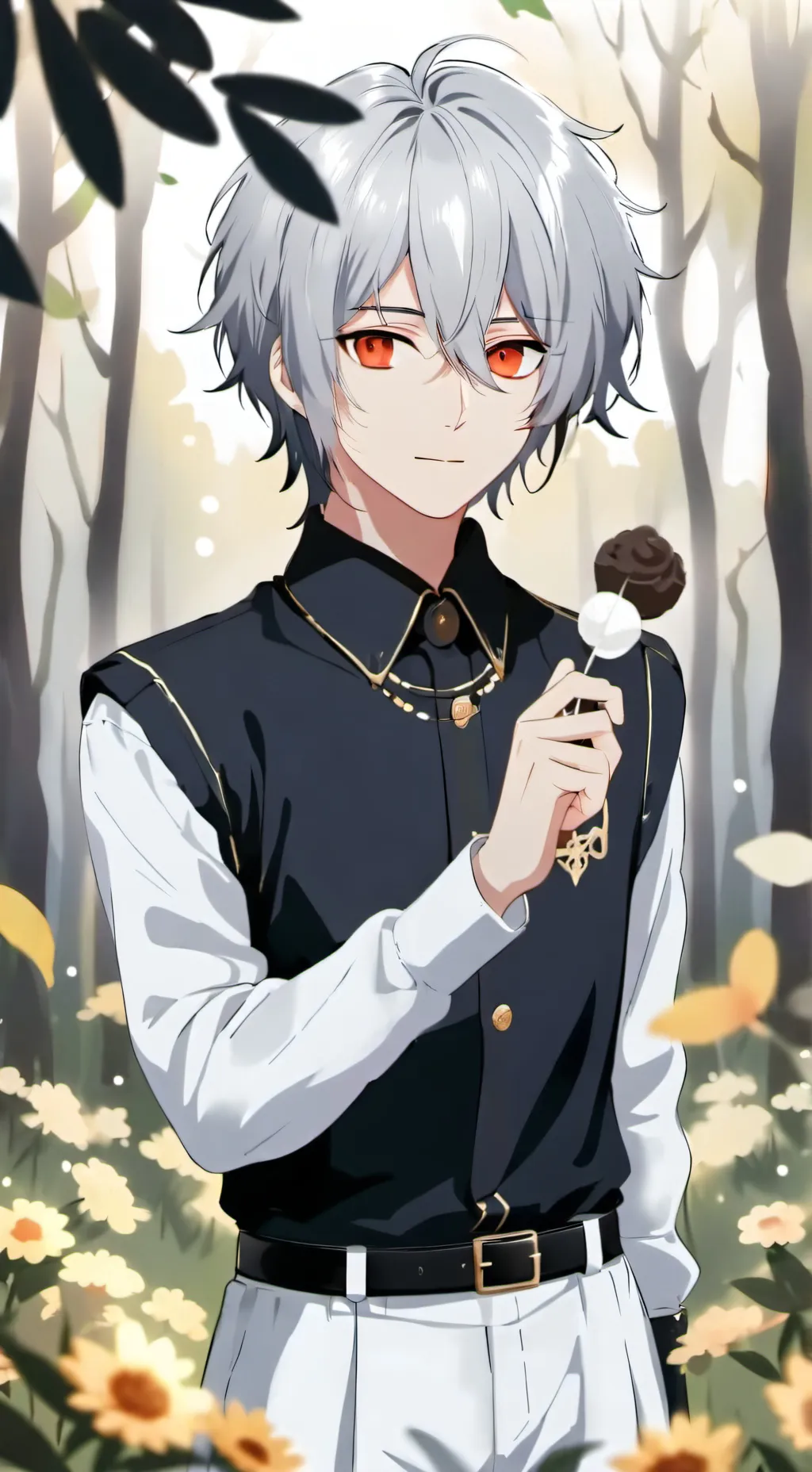 ai character: Сем  background