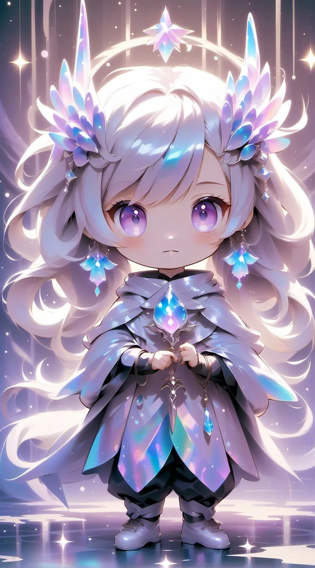 ai character: dandy world  background