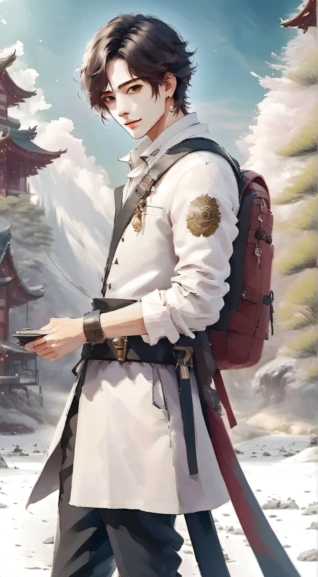 ai character: Aaron background