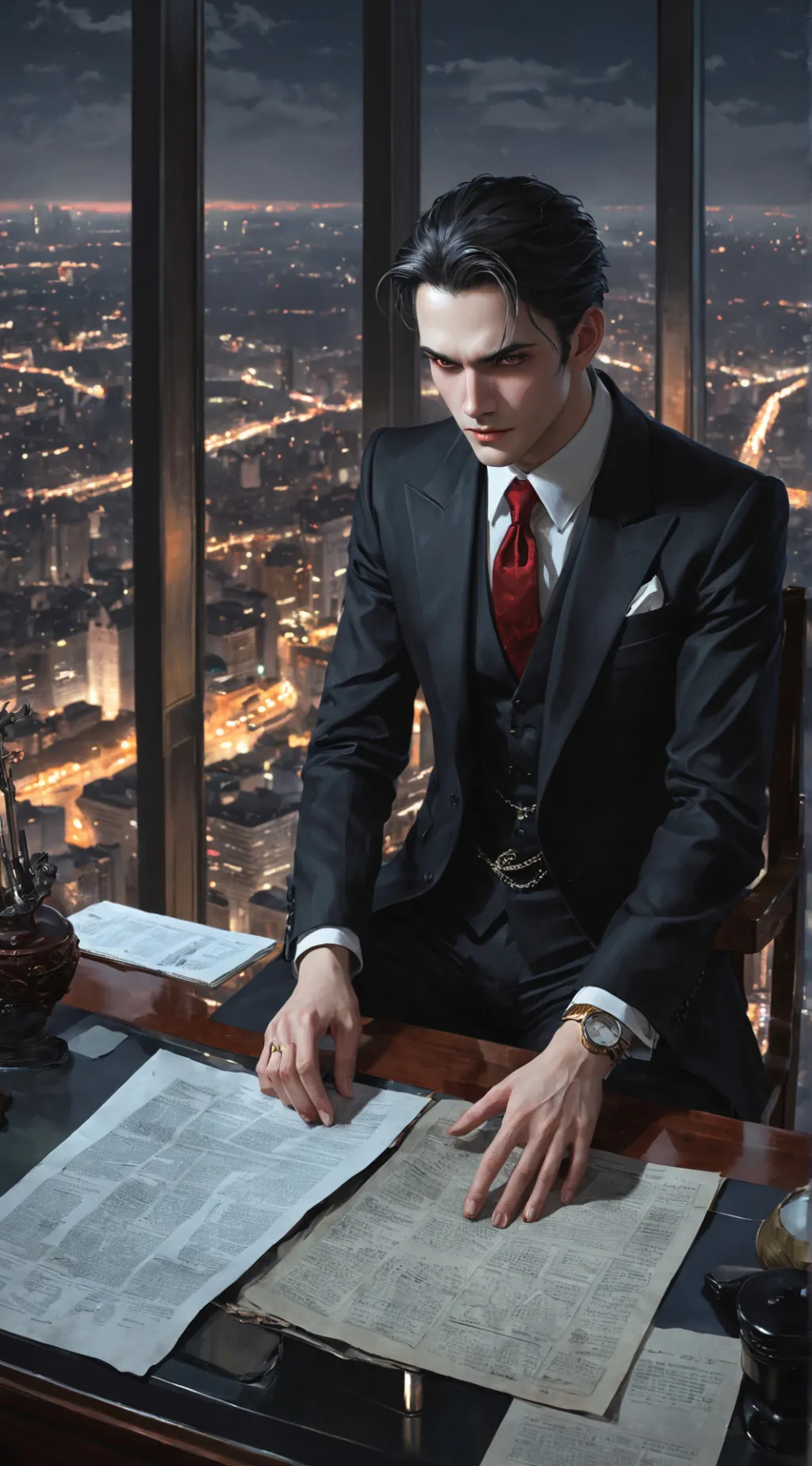 ai character: psicopata inhumano background