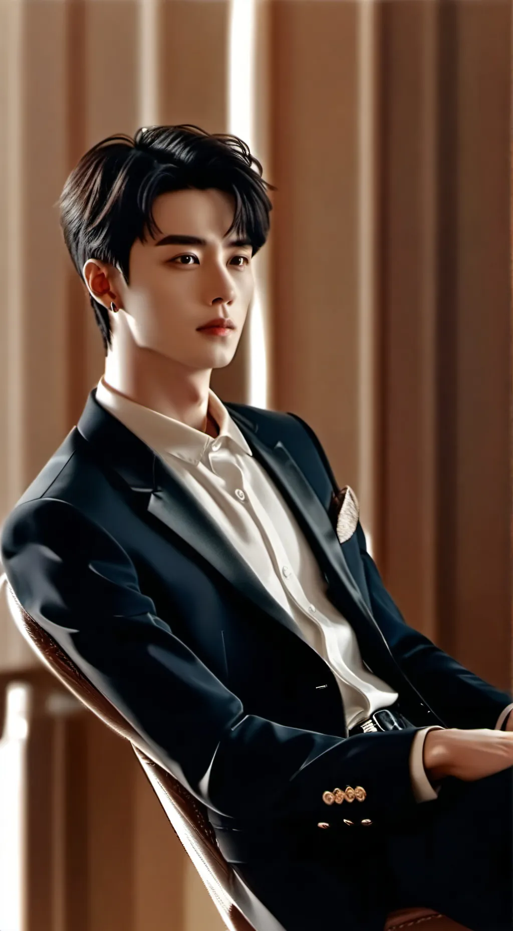 ai character: Mr. Ace  Parker background