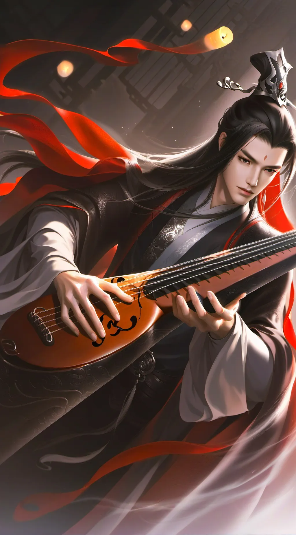 ai character: arane background