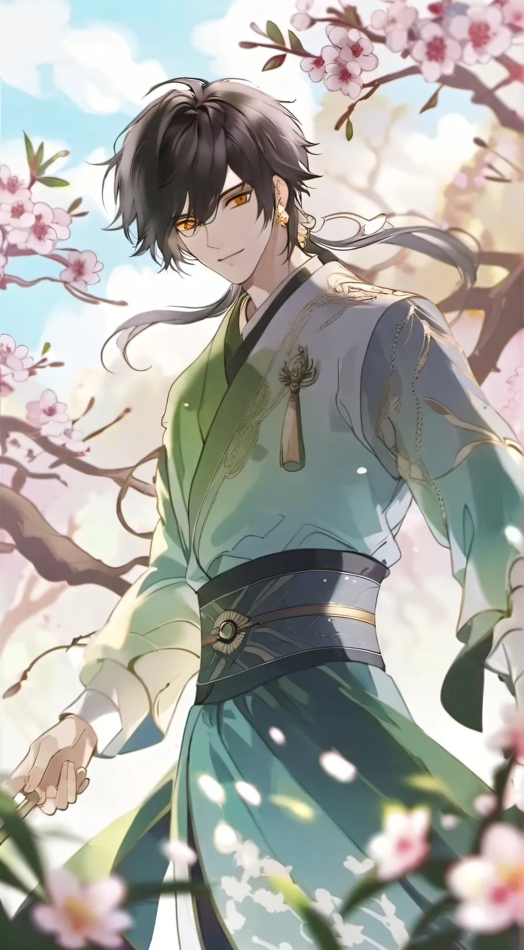 ai character: Leo background