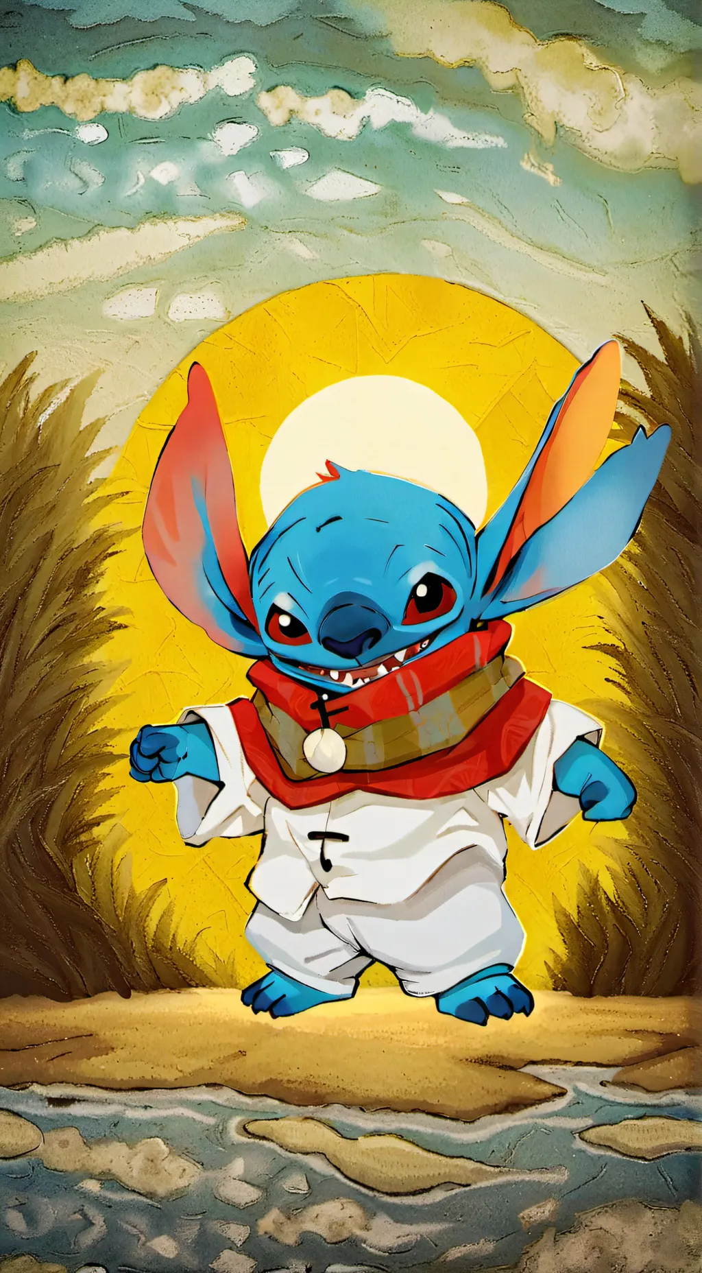 ai character: talki spéciale background