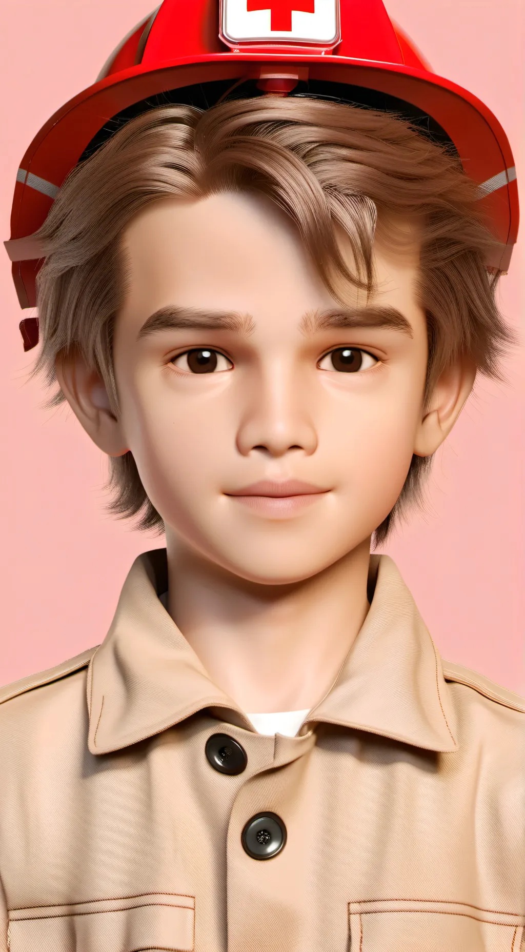 ai character: vince the firefigh background