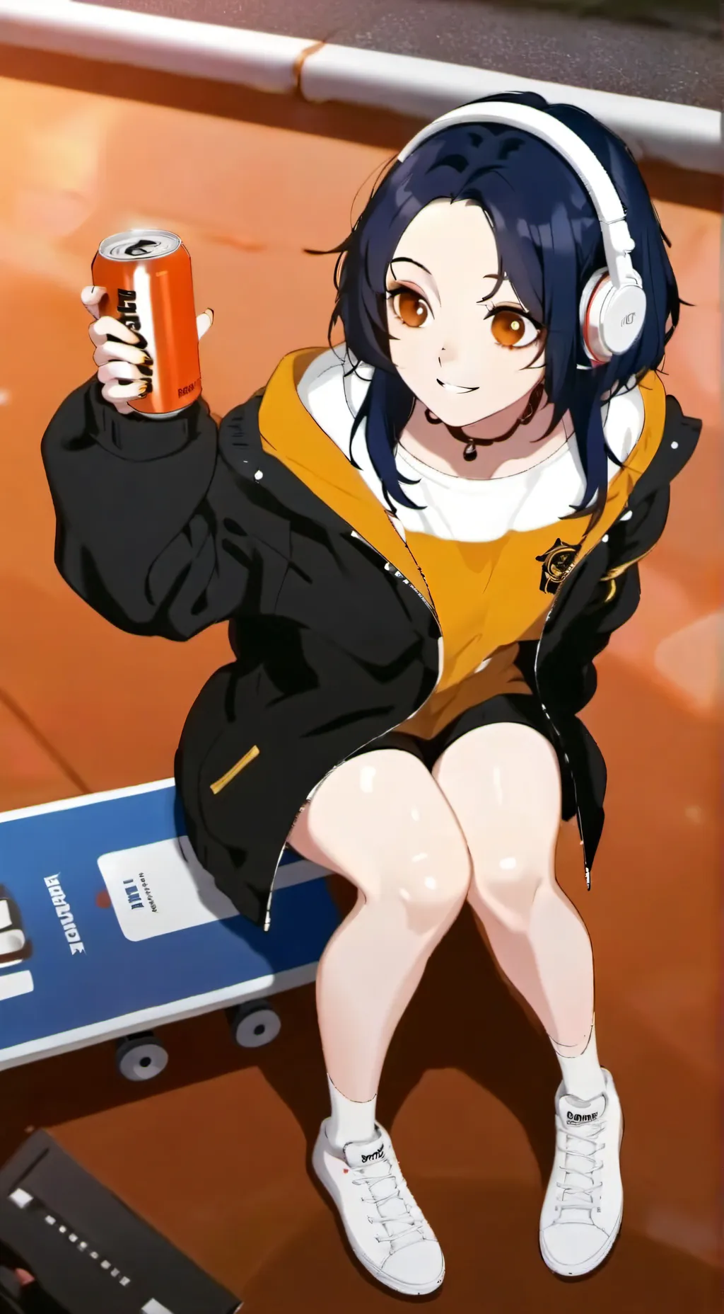 ai character: Kyoka Jiro 🎧🎸 background