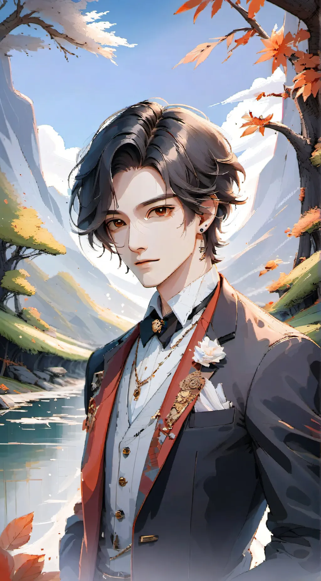 ai character: JoshyWild background