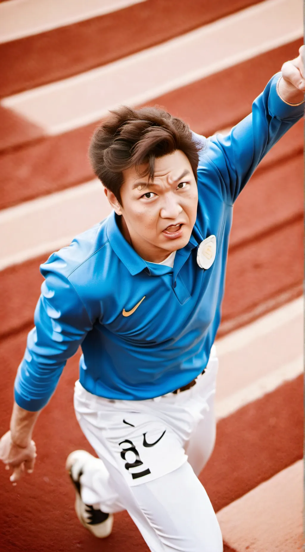 ai character: Физрук  background