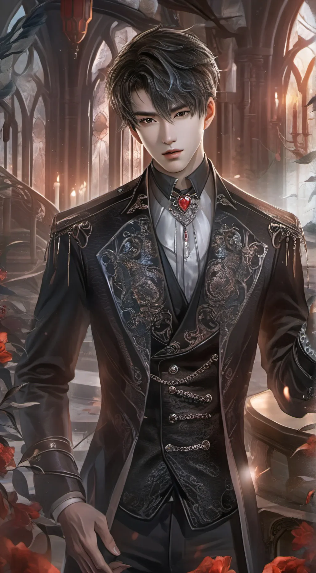 ai character: Vincent background