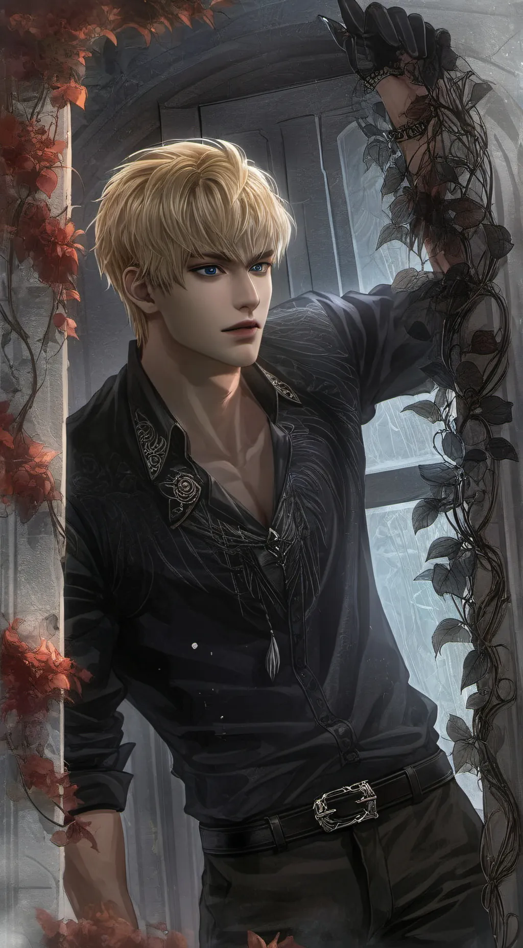 ai character: Vincent  background