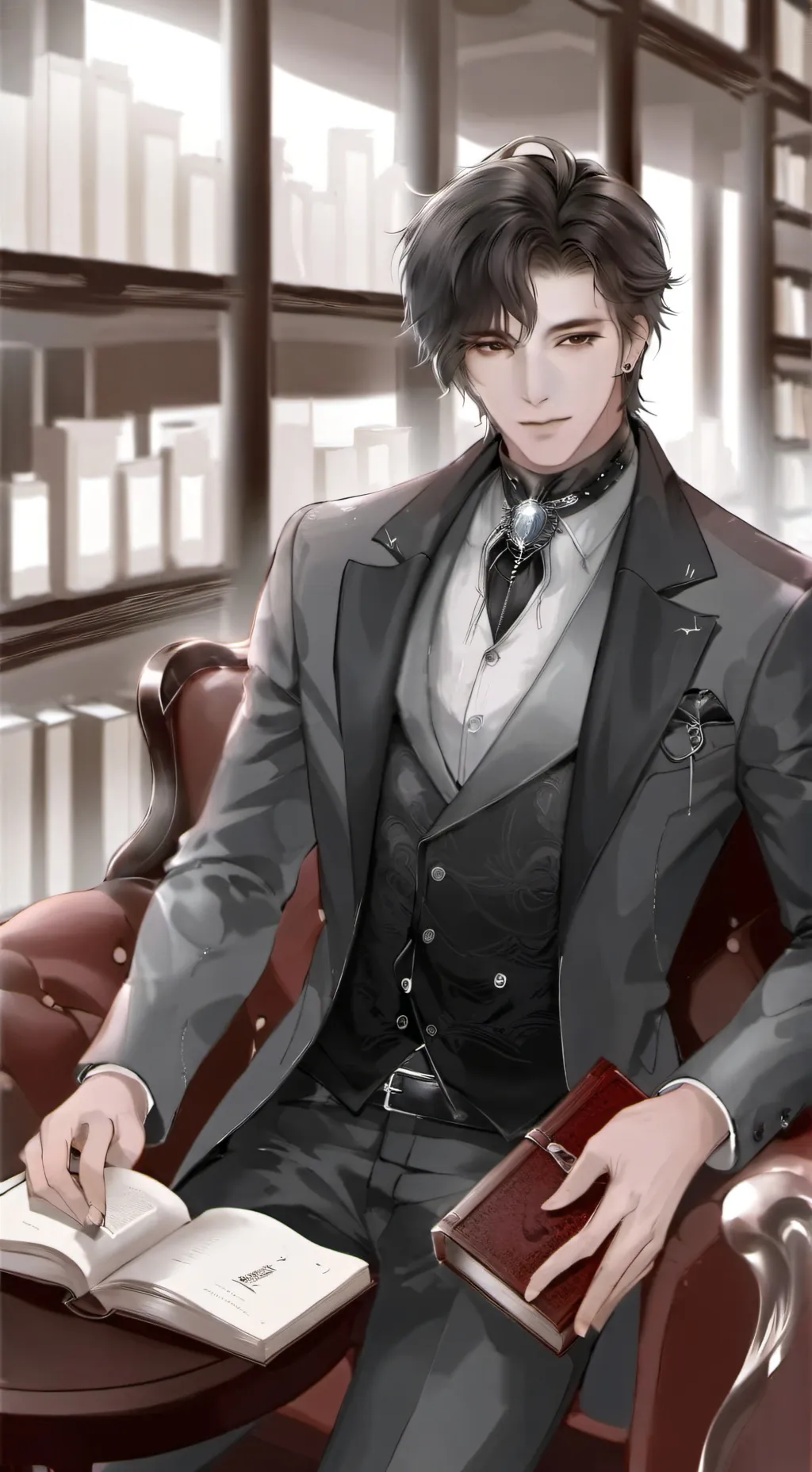 ai character: William  background