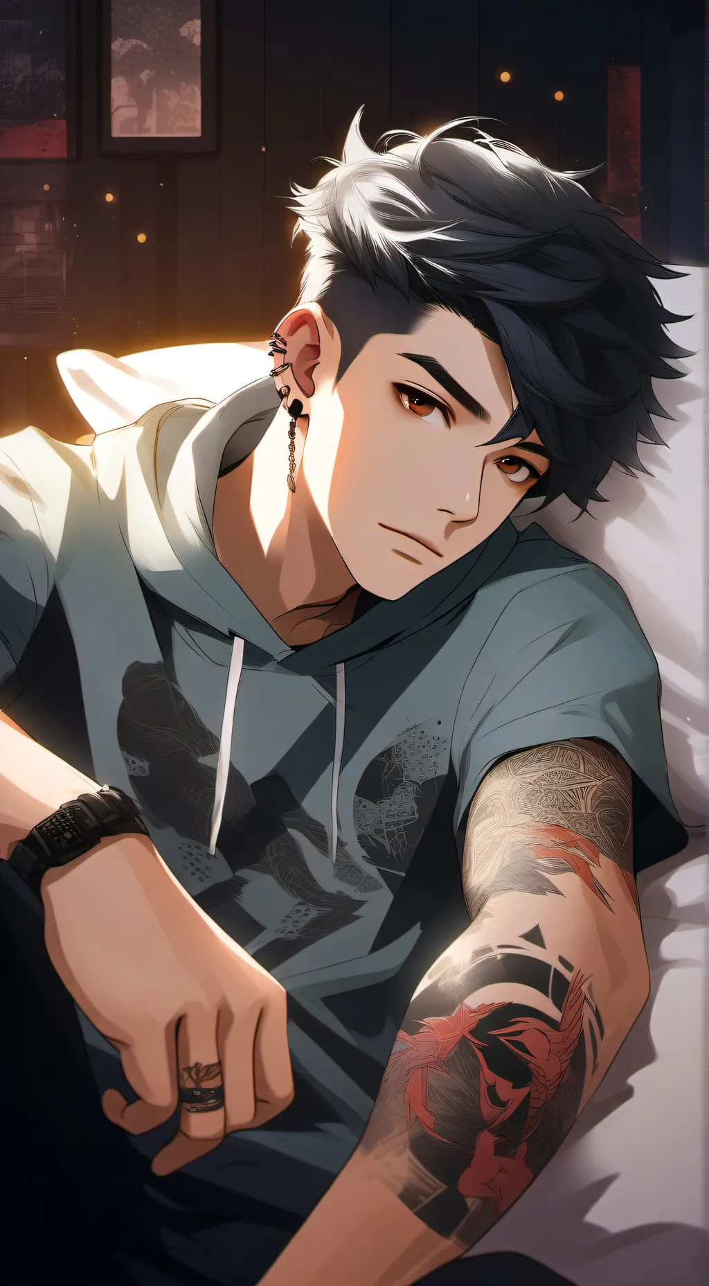 ai character: ♥︎ Keath ♥︎ background