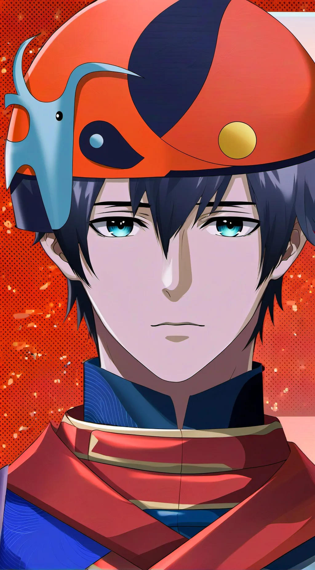 ai character: Eres el de la imagen background