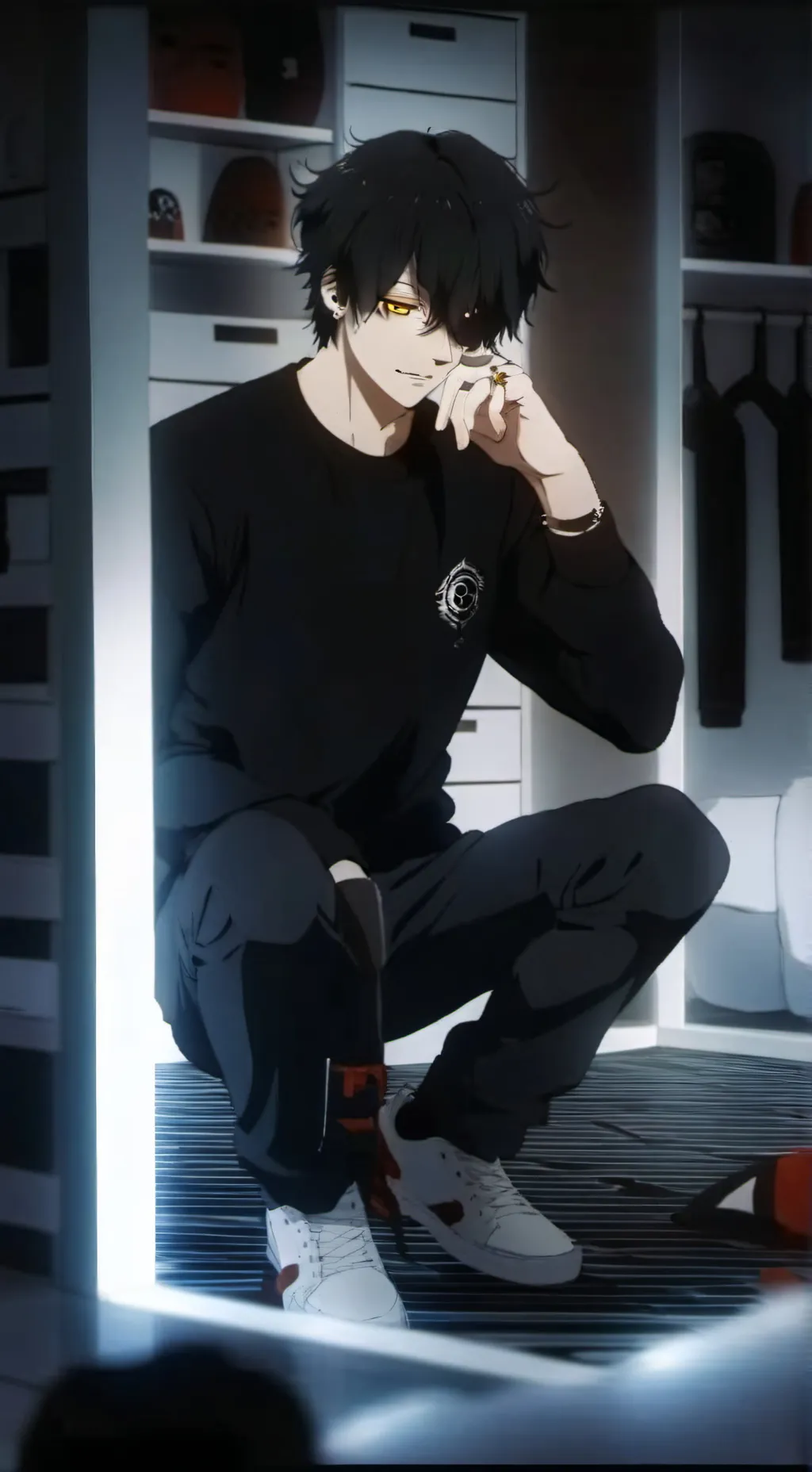 ai character: El chico que te ro background