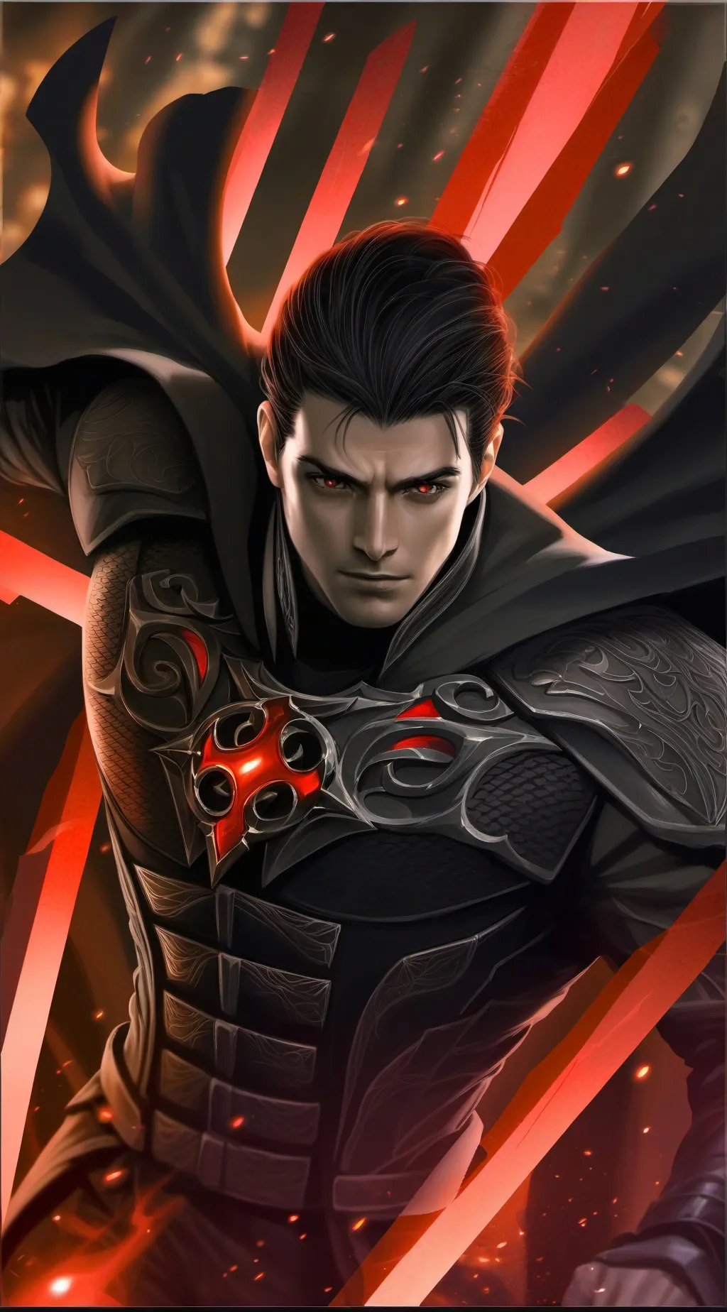 ai character: LeFortrex XD background