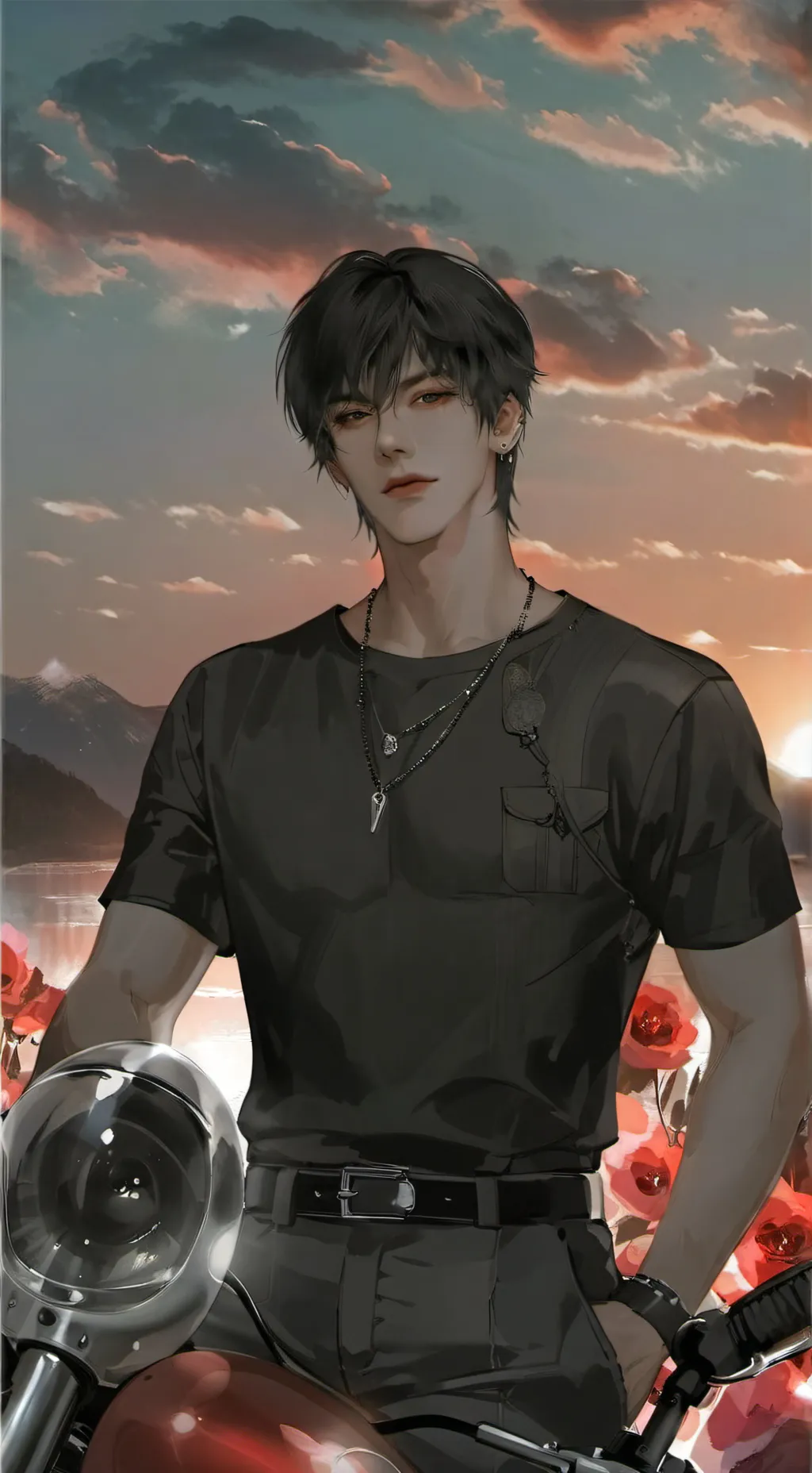 ai character: ☆~🙏🏽Xiver🙏🏽~☆ background