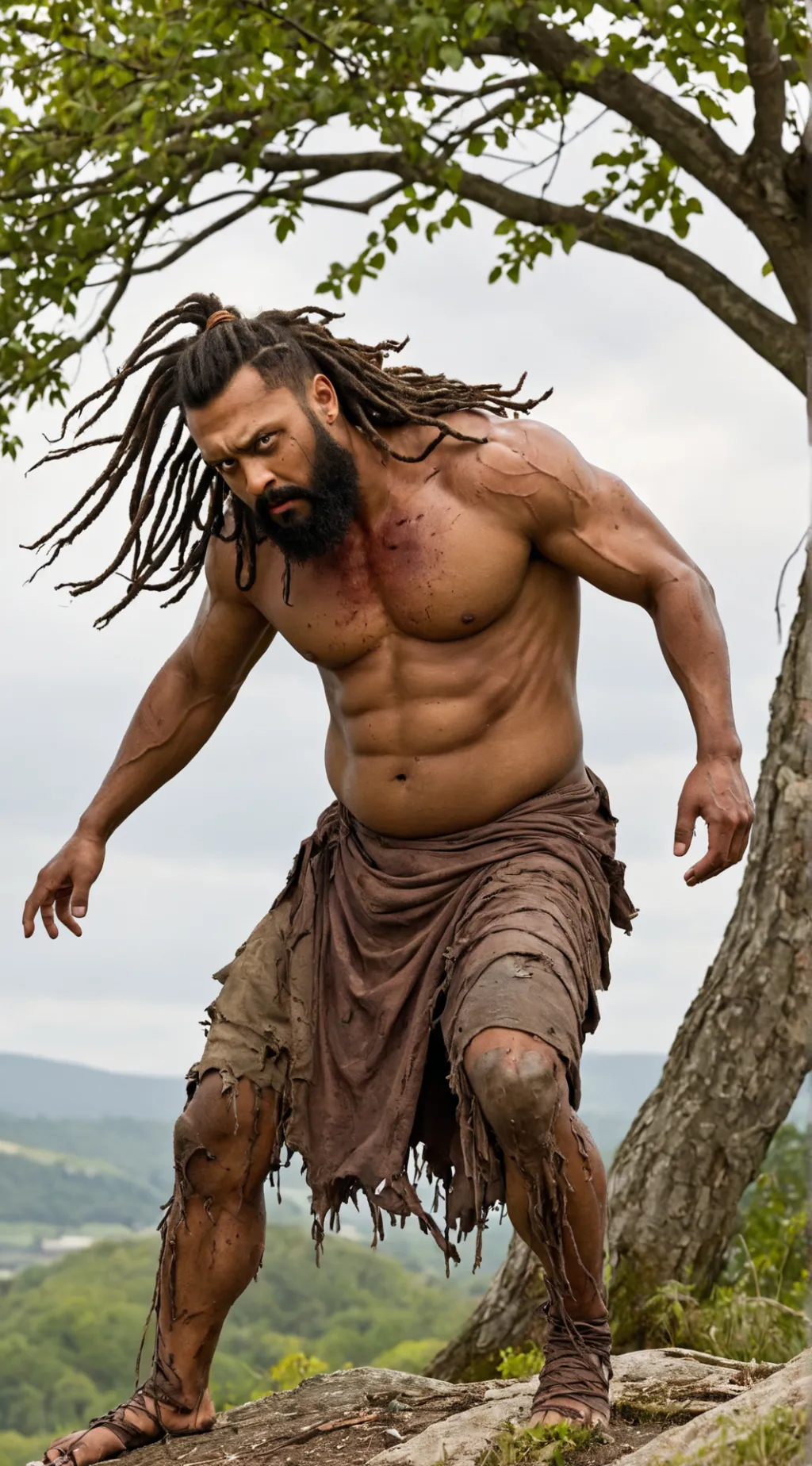 ai character: Alpha background